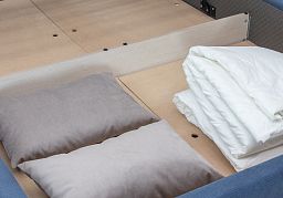 Кровать "Мелисса" 140 с ортопедическим основанием и подъемным механизмом